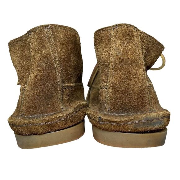 Frye Men’s Mason Brown Suede Chukka Moccasin Boot Size 10 - Picture 4 of 8